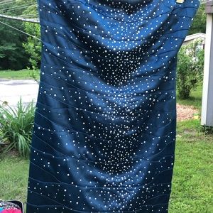 Niki Biki Large Dress New Teal with Sparkle